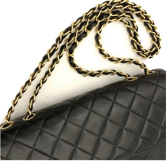 CHANEL Jumbo 30🤩11.8”🤩24K Hardware Amazing cond🤩Box Card Duster Org pamphlets - Picture 7 of 15